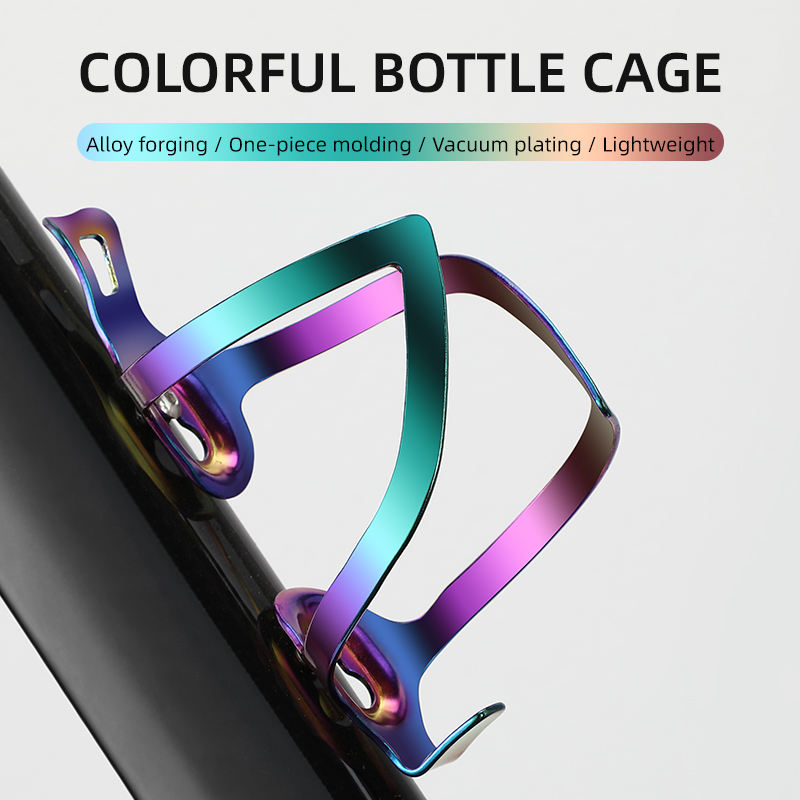 Lightweight Aluminum Bike Water Bottle Cage | Secure Bicycle Bottle Holder for Road, Mountain & Commuter Bikes