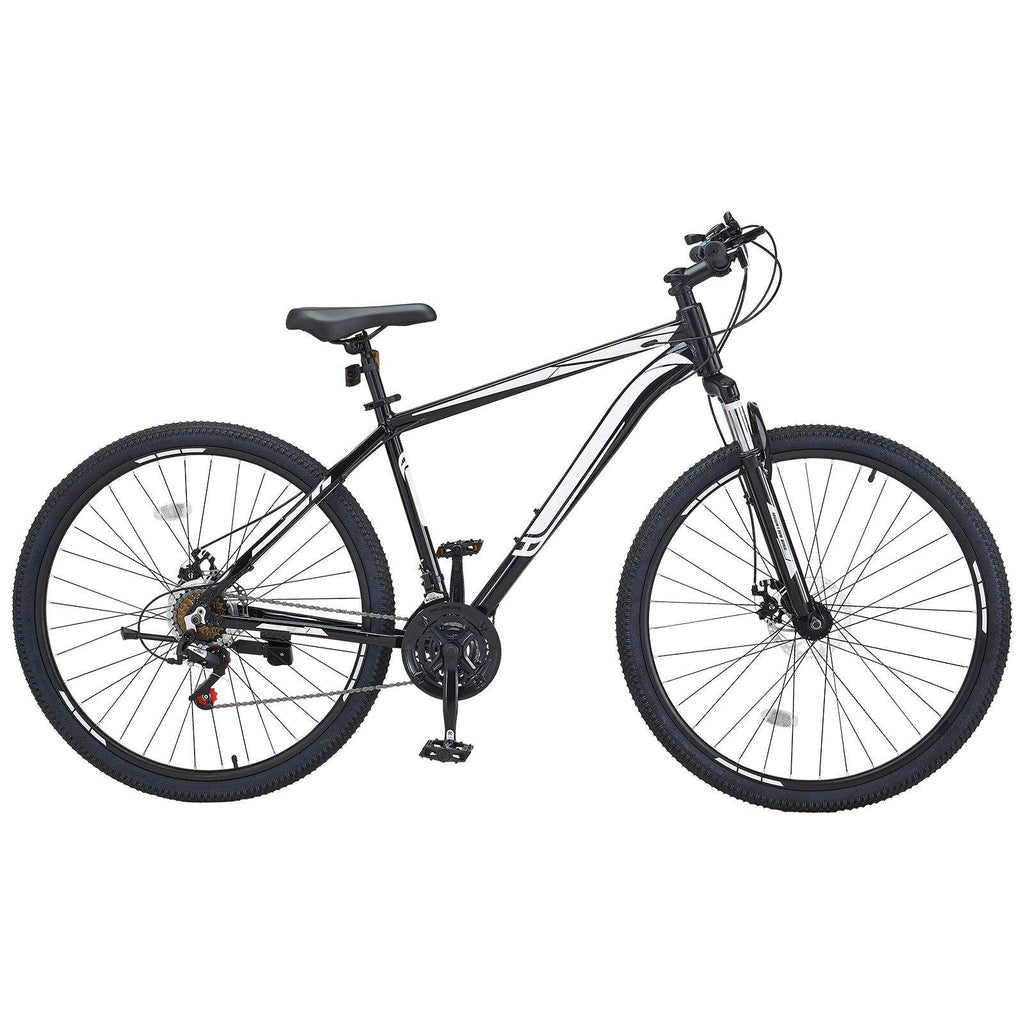 29-Inch Aluminum Mountain Bike | 21-Speed MTB with Front Suspension & Dual Disc Brakes